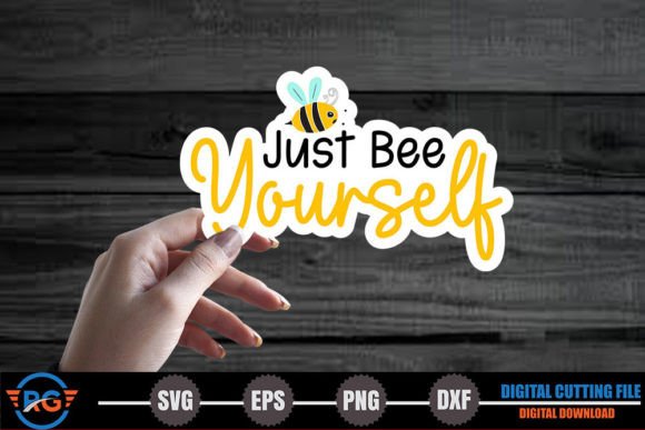Download Just Bee Yourself – Bee Stickers PNG - Png Collection