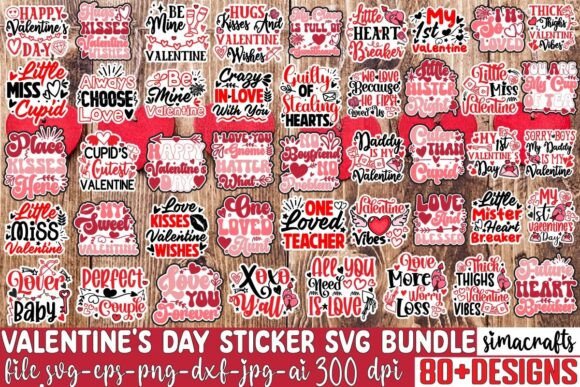 Download Valentine's Day Sticker SVG PNG Bundle - Png Collection
