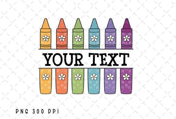 Download Personalization Crayons Teacher Name PNG - Png Collection