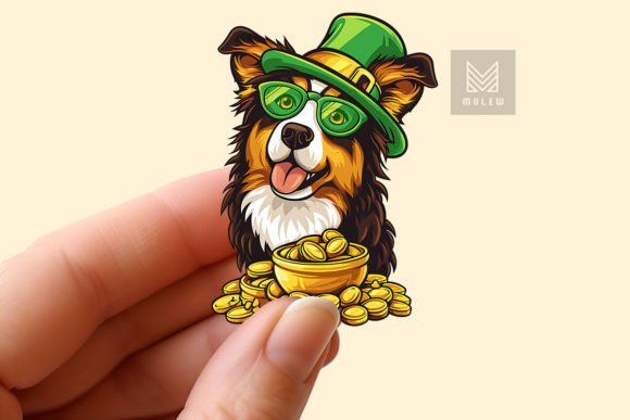 Download St Patrick's Day Dog Sticker PNG - Png Collection