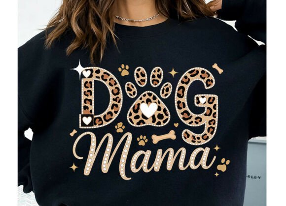 Download Dog Mama Png, Leopard Dog Mom Png - Png Collection
