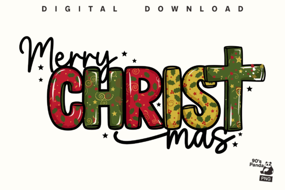 Download Retro Christmas PNG Design - Png Collection