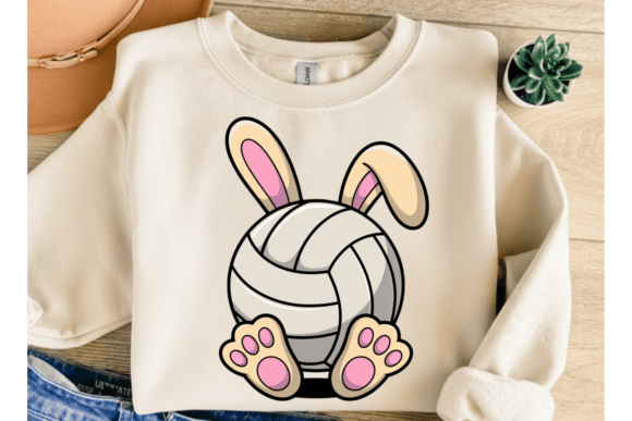 Download Funny Easter Bunny Volleyball PNG - Png Collection