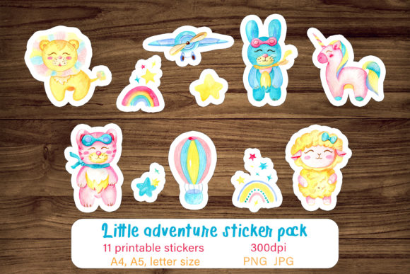 Download Printable Stickers for Kids Cartoon Png - Png Collection