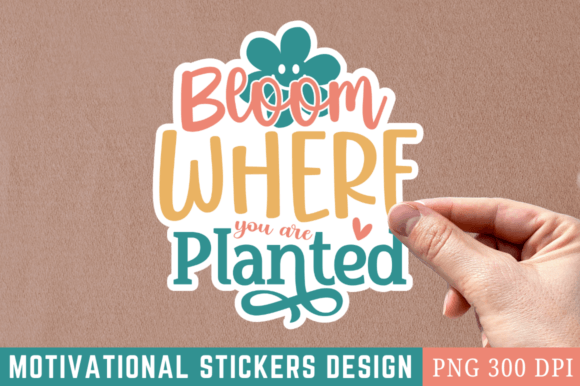 Download Bloom Where You Are Planted Sticker Png - Png Collection