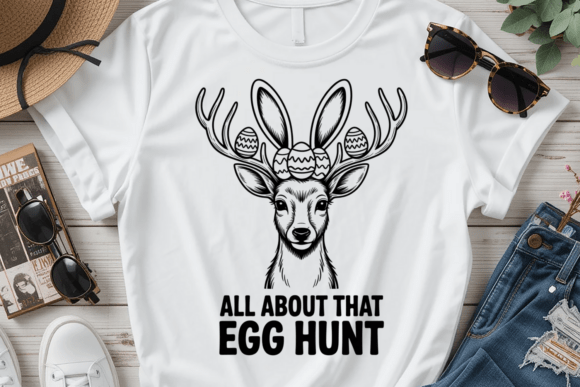 Download All About That Egg Hunt PNG, Easter Deer - Png Collection