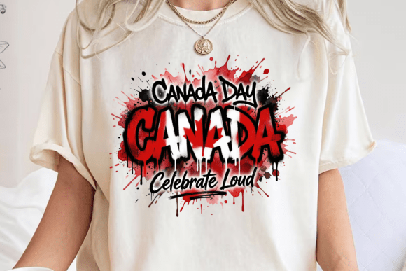 Download Canada Day Graffiti Drip PNG Design - Png Collection