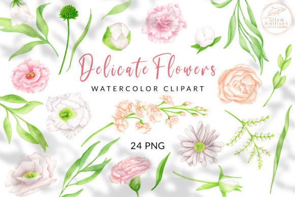 Download Watercolor Floral Clipart. Flowers PNG - Png Collection