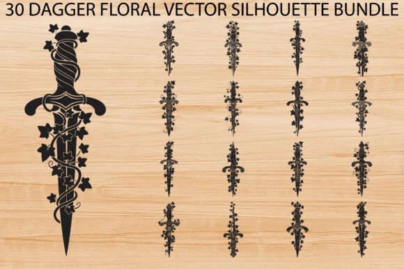Download Dagger Floral Design Bundle - Dagger Collection