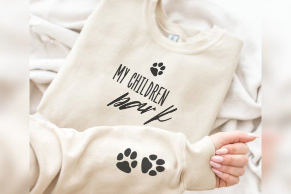 Download My Children Bark SVG Dog Mom Sleeve PNG - Png Collection