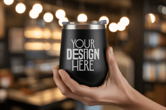 Download Wine Tumbler Mockup - Premium Resources