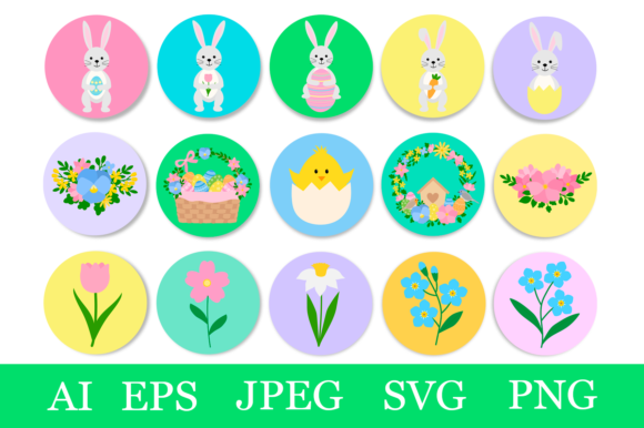 Download Easter Stickers. Bunny Stickers PNG - Png Collection