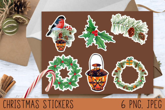 Download Christmas Stickers Png, Gift Stickers - Png Collection