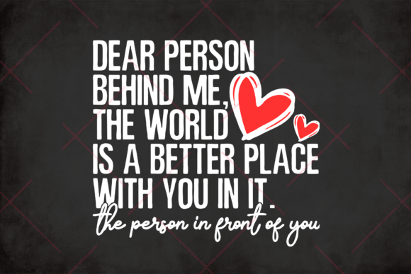 Download Dear Person Behind Me Mental Health PNG - Png Collection