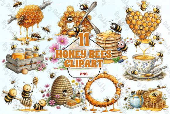 Download Honey Bees Clipart PNG - Png Collection