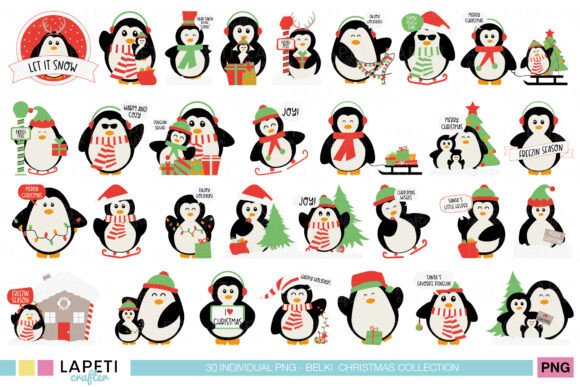 Download Penguin Winter Holiday Png Graphics - Png Collection