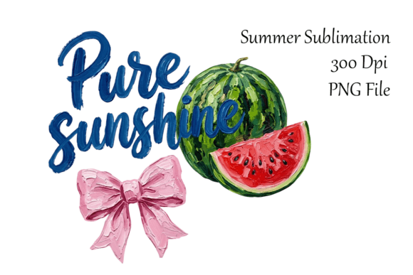 Download Summer Impasto Clipart with Pink Bow PNG - Png Collection