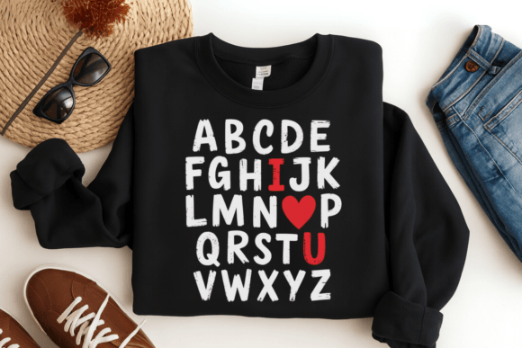 Download Valentine Alphabet I Love You PNG - Png Collection
