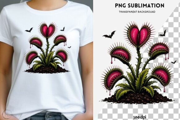 Download Gothic Venus Flytrap PNG | Dark - Png Collection