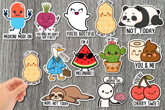 Download Funny Quotes Sticker Bundle - Quotes sticker Collection