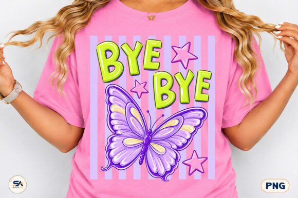 Download Bye Bye Butterfly PNG Last Day of School - Png Collection
