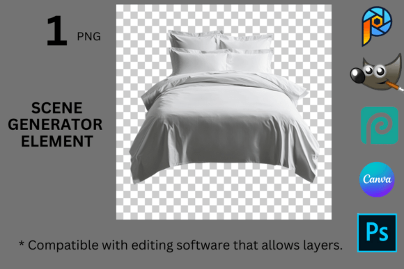 Download Scene Generator PNG Elements Pack BED 3 - Png Collection