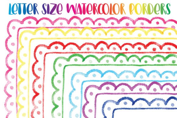 Download Rainbow PNG Borders Frames Clipart - Png Collection