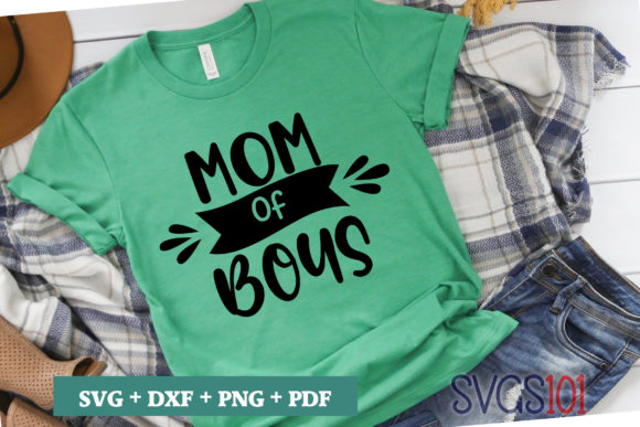 Download Mom of Boys SVG - Premium Bundle