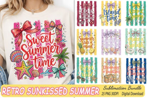 Download Sunkissed Summer Sublimation PNG Bundle - Png Collection