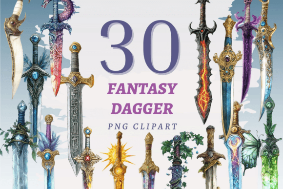 Download Fantasy Dagger PNG Bundle - Png Collection