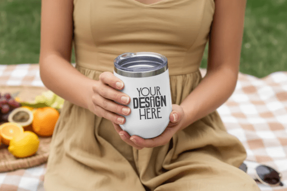 Download Insulated Wine Cup Mockup - Premium Resources