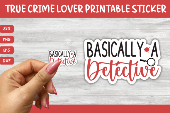 Download Printable True Crime Quotes Sticker 8 - Quotes sticker Collection