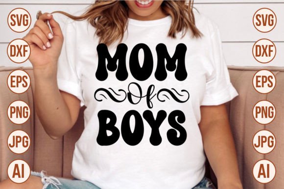 Download Mom of Boys SVG - Premium Bundle