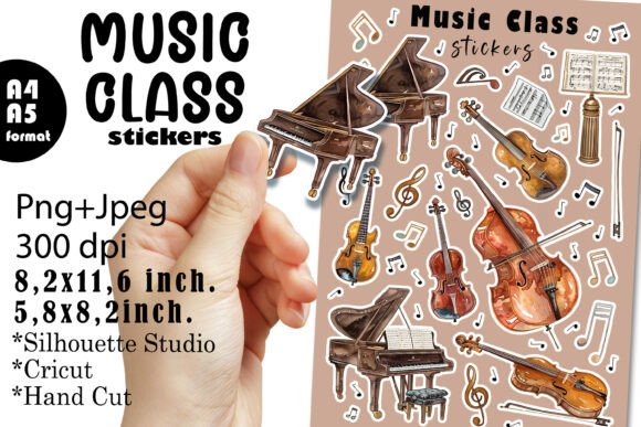 Download Stickers for Music Teacher |Stickers PNG - Png Collection